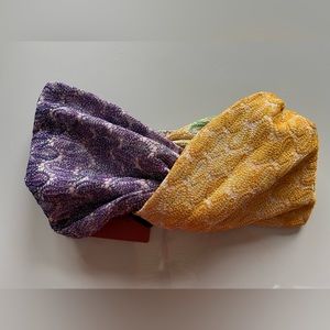 Missoni metallic lace headband NWT